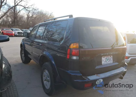 2002 Mitsubishi Montero Sport Xls из США, поврежденный, VIN JA4MT31RX2J058860
